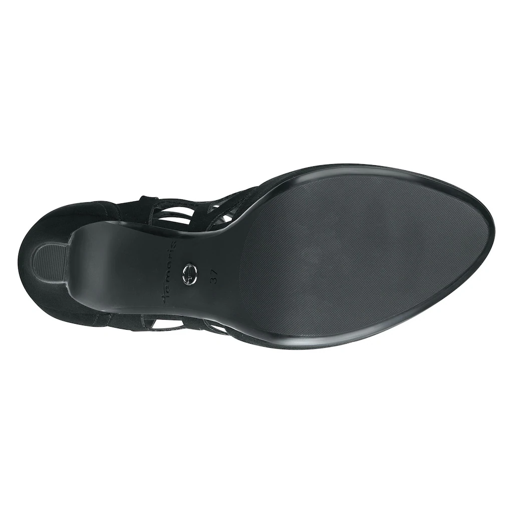 Tamaris Ankleboots Stilettoabsatz Abendmode High Heel-Stiefelette Mit Cut-Outs Kaufen