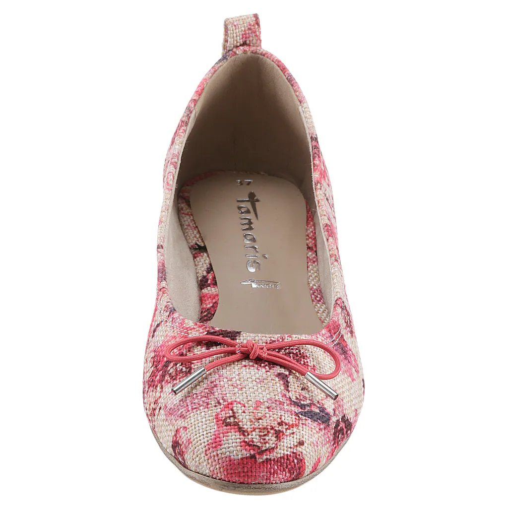 Tamaris Ballerina Festtagsschuh Hochzeitsschuh Mit Modischer Zierschleife ▷ Für