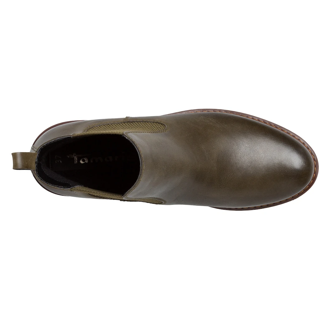 Tamaris Chelseaboots Blockabsatz Businessschuh Bequemschuh Im Klassischen Look Bestellen