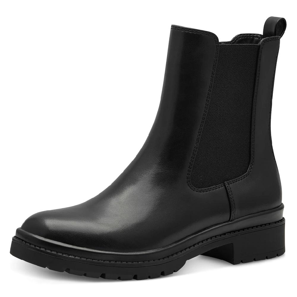 Tamaris Chelseaboots Blockabsatz Businessschuh Stiefelette mit bequemem Stretcheinsatz online bestellen