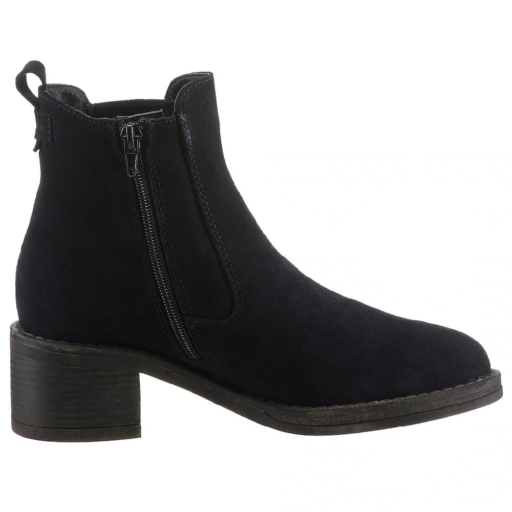 Tamaris Chelseaboots Blockabsatz Stiefelette Businessschuh Mit Touch It-Ausstattung Online Kaufen