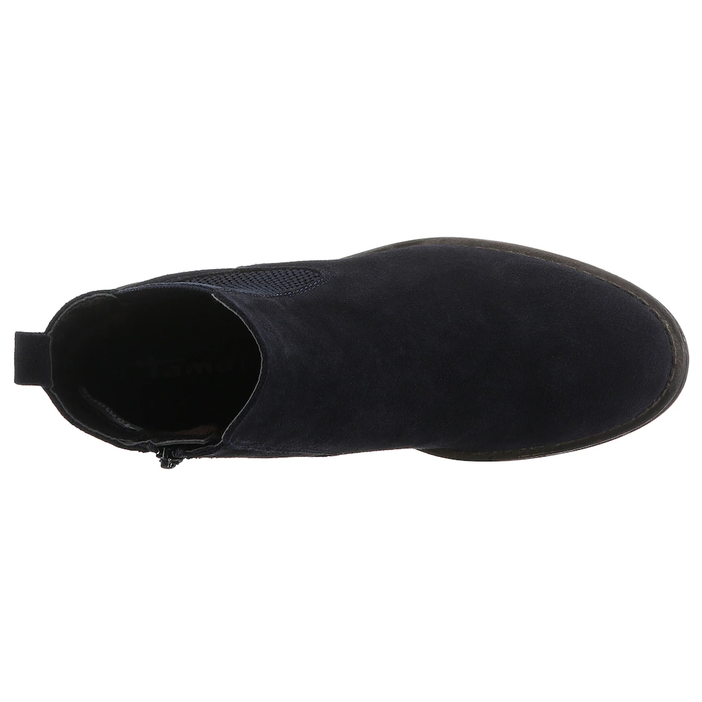 Tamaris Chelseaboots Blockabsatz Stiefelette Businessschuh Mit Touch It-Ausstattung Online Kaufen