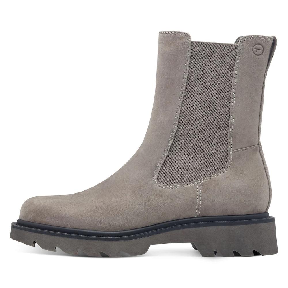 Tamaris Chelseaboots Blockabsatz Stiefelette Businessschuh Mit Dezenten Ziernähten Online Kaufen