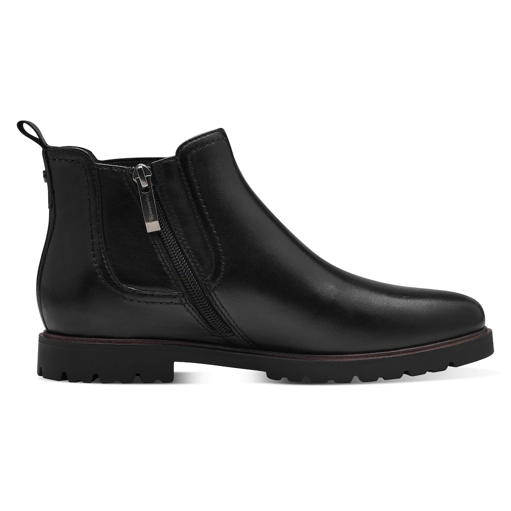 Tamaris Chelseaboots Blockabsatz Stiefelette Businessschuh Mit Stretcheinsatz Online Bestellen