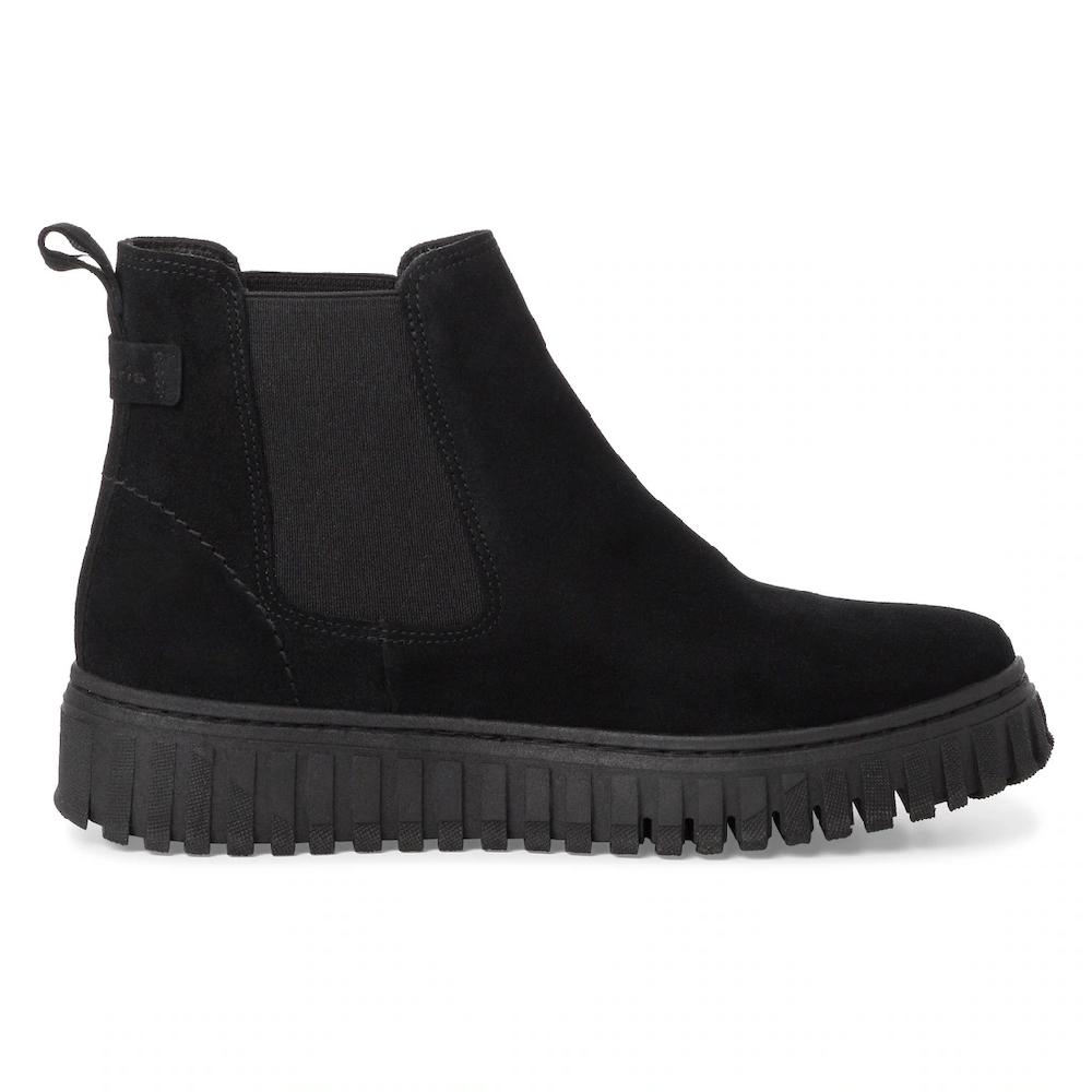 Tamaris Chelseaboots Plateau Stiefelette Boots Mit Beidseitigem Stretcheinsatz Kaufen