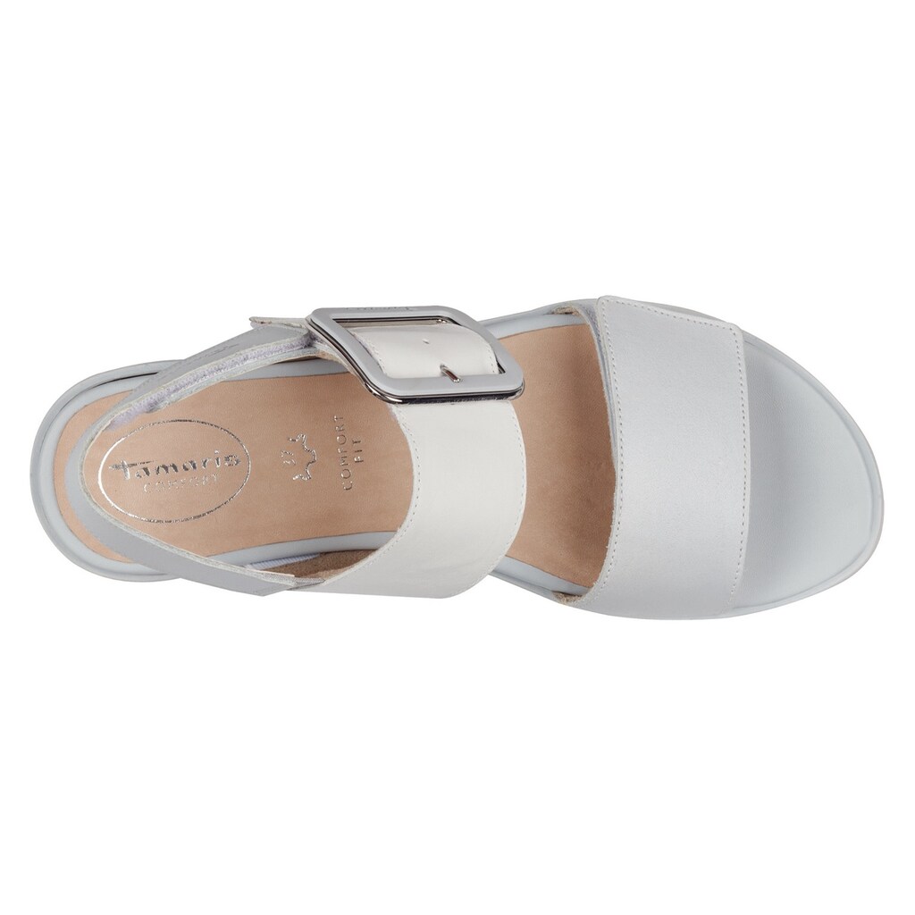 Tamaris COMFORT Sandalette Sommerschuh Sandale Keilabsatz Mit Verstellbarer Schnalle Kaufen