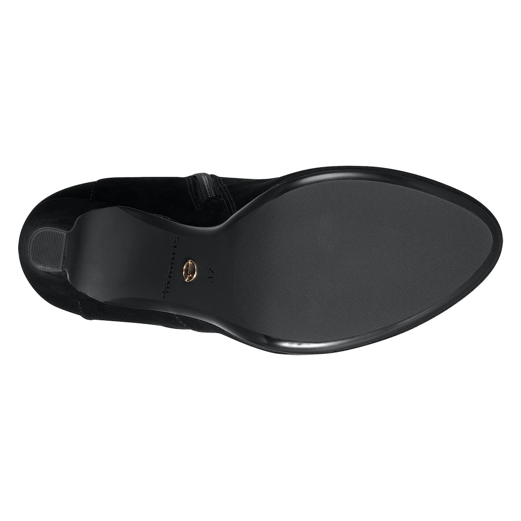 Tamaris High-Heel-Stiefelette Mit Schmuckelement An Der Ferse Kaufen