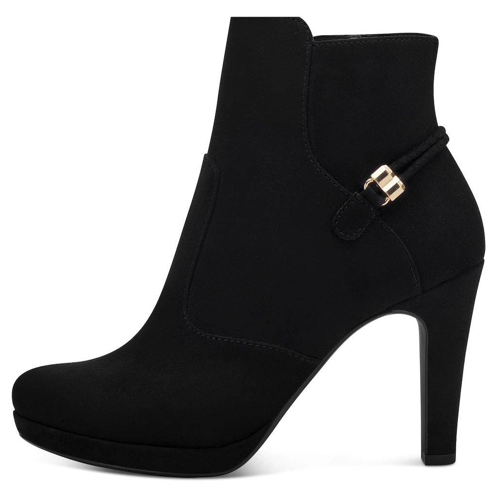 Tamaris High-Heel-Stiefelette Mit Schmuckelement An Der Ferse Kaufen
