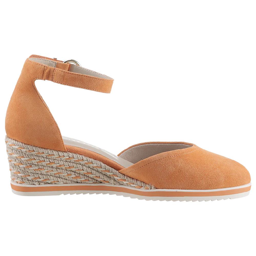 Tamaris Keilpumps Keilabsatz Schlupfschuh Riemchensandale Mit Modischem Jute-Besatz Bestellen