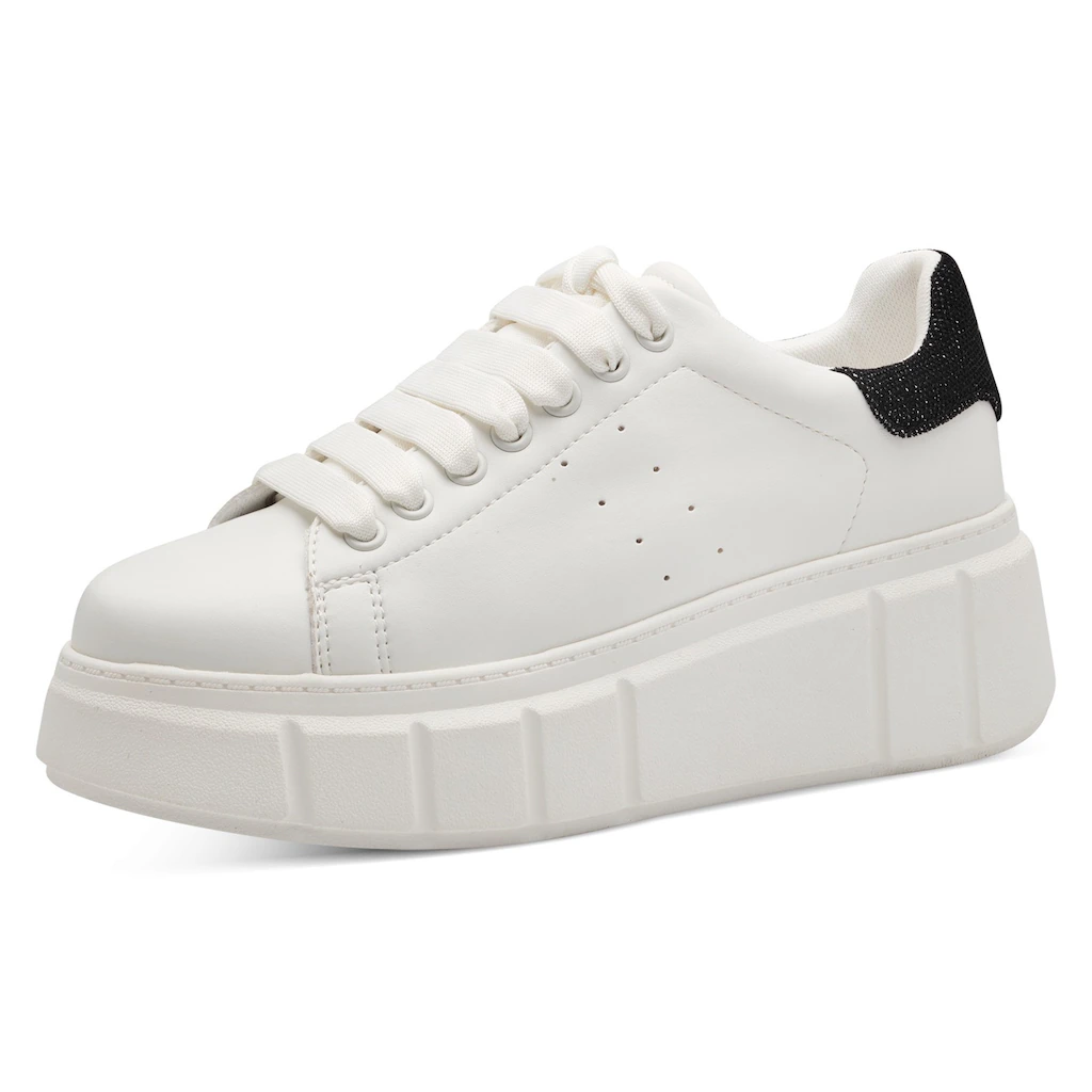 Tamaris Keilsneaker Freizeitschuh Halbschuh Schnürschuh mit gepolstertem Schaftrand bestellen