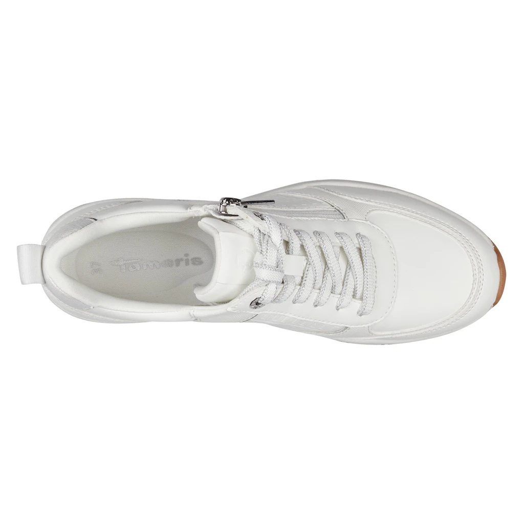 Tamaris Keilsneaker Freizeitschuh Halbschuh Schnürschuh Mit Außenreißverschluss Online Kaufen