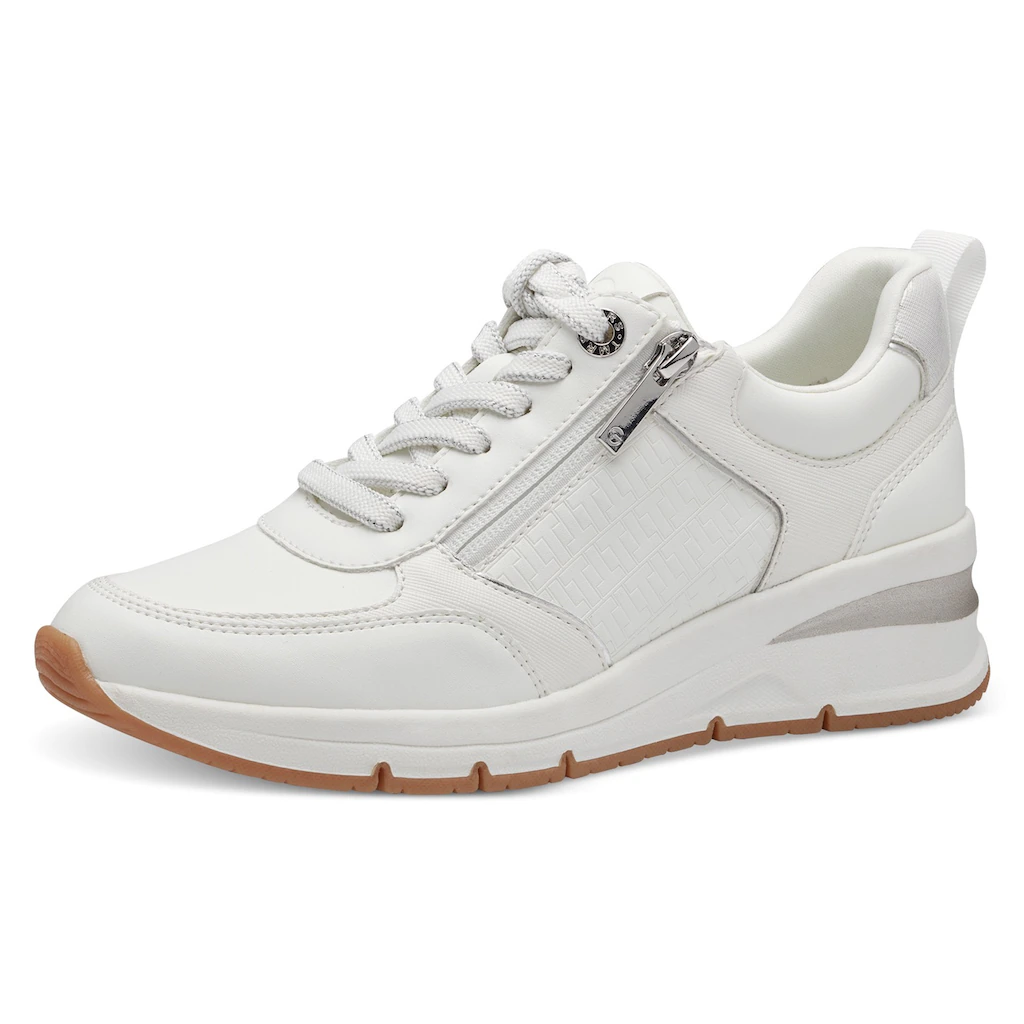 Tamaris Keilsneaker Freizeitschuh Halbschuh Schnürschuh mit Außenreißverschluss online kaufen