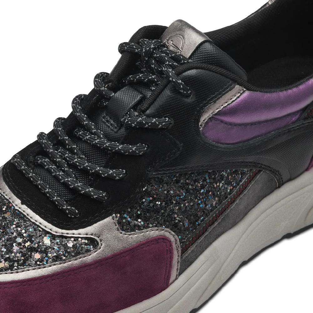 Tamaris Keilsneaker Schnürschuh Halbschuh Freizeitschuh Farbenfrohe Kontrastbesätze Kaufen