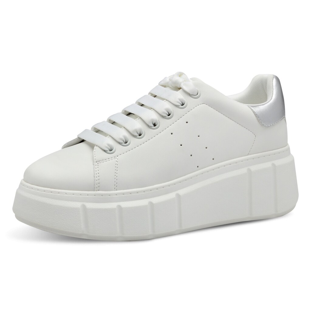 Tamaris Keilsneaker Schnürschuh Halbschuh Freizeitzeitschuh mit Lochmuster online bestellen