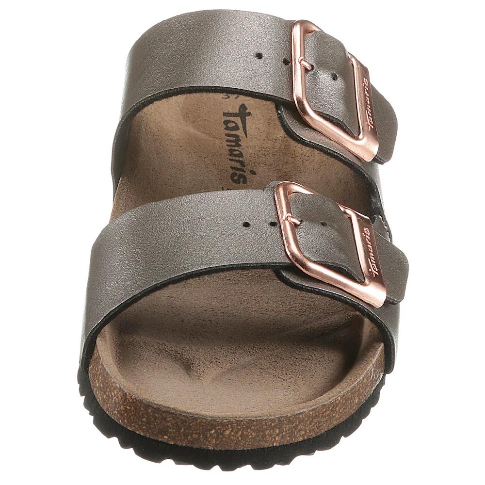 Tamaris Pantolette Sommerschuh Schlappen Mit Gepolstertem Fußbett