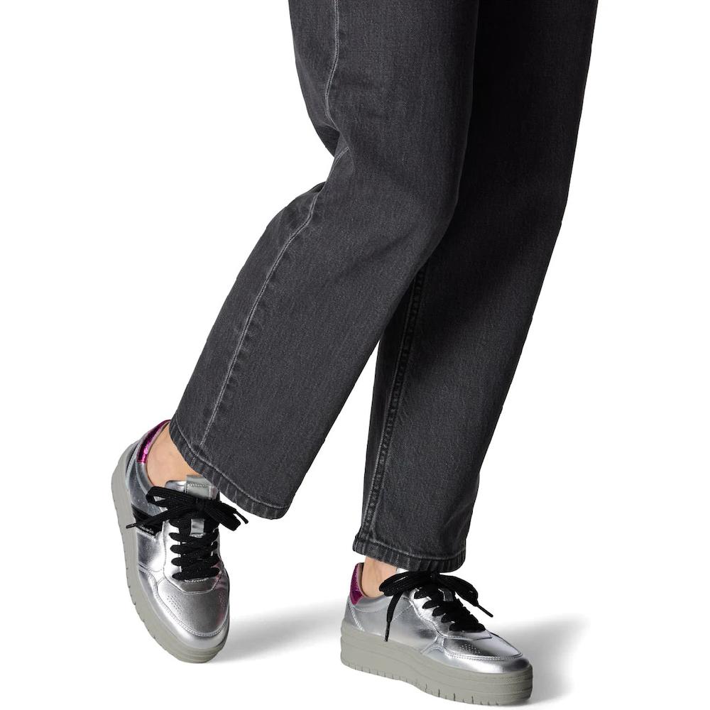 Tamaris Plateausneaker Freitzeitschuh Halbschuh Schnürschuh Mit Ziernähte Und Perforation Kaufen