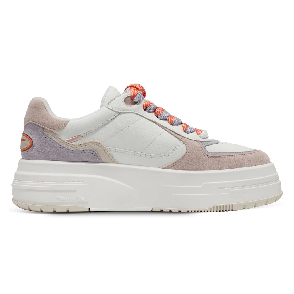 Tamaris Plateausneaker Freizeitschuh Halbschuh Schnürschuh Mit Gepolstertem Schaftrand Online Bestellen