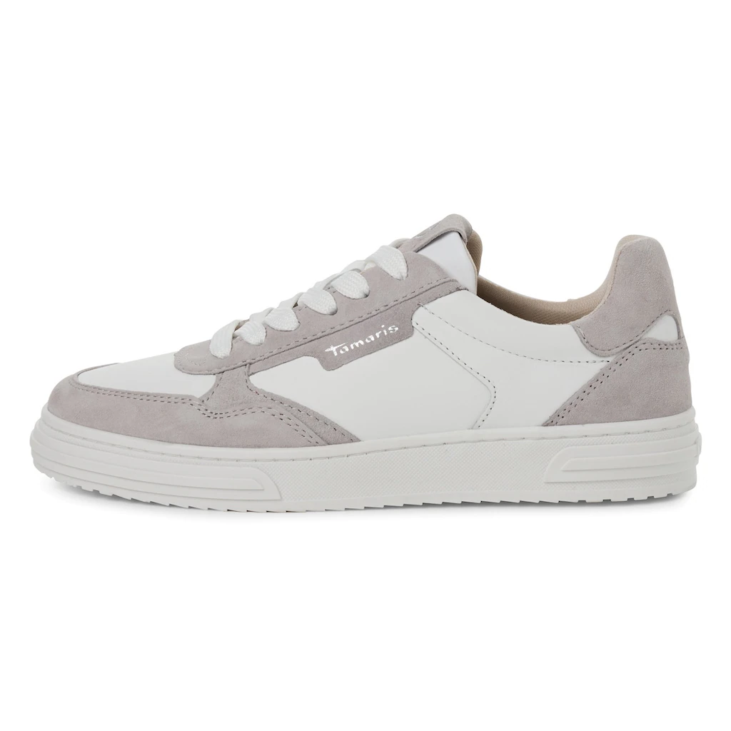 Tamaris Plateausneaker Freizeitschuh Halbschuh Schnürschuh Mit Seitlichem Logoschriftzug Online Bestellen