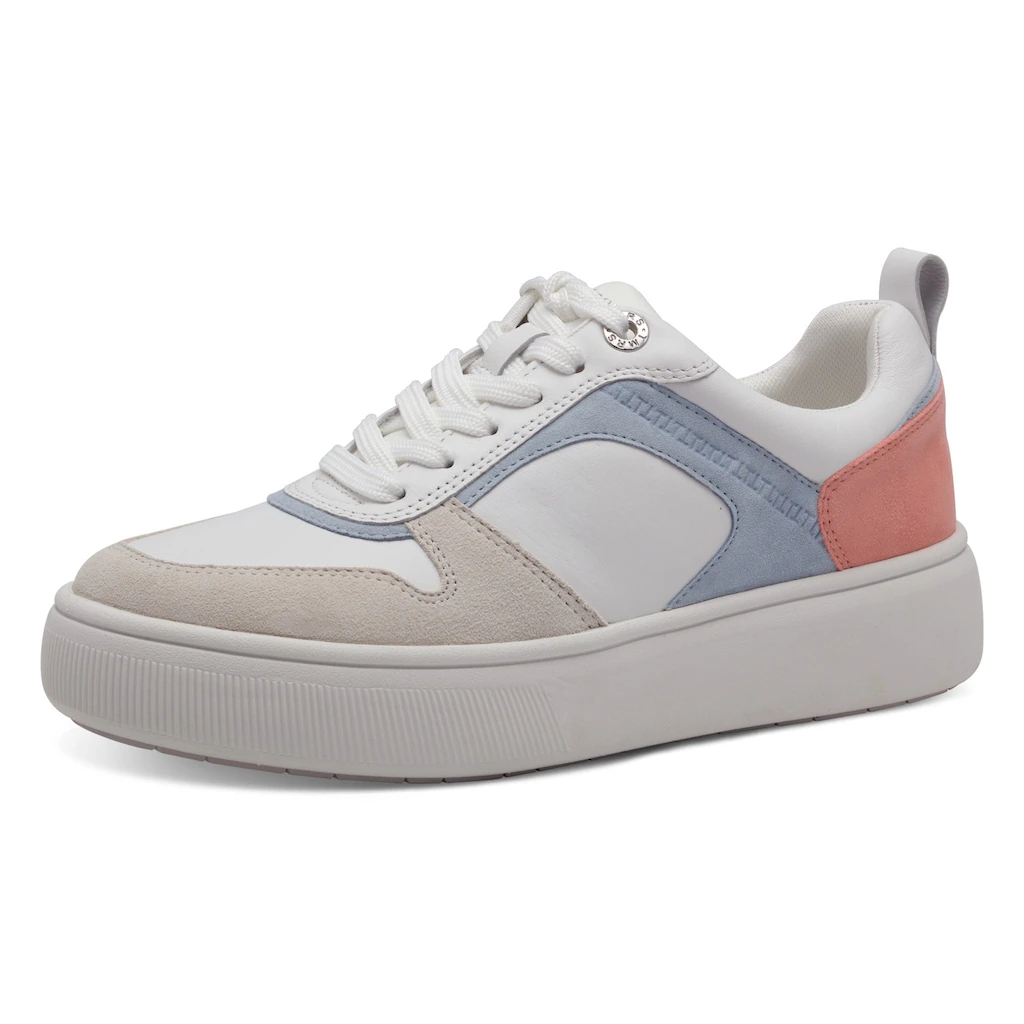 Tamaris Plateausneaker Freizeitschuh Halbschuh Schnürschuh mit Kontrastbesätzen online bestellen