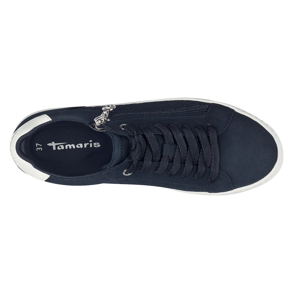 Tamaris Plateausneaker Freizeitschuh Halbschuh Schnürschuh In Veganer Verarbeitung Online Kaufen