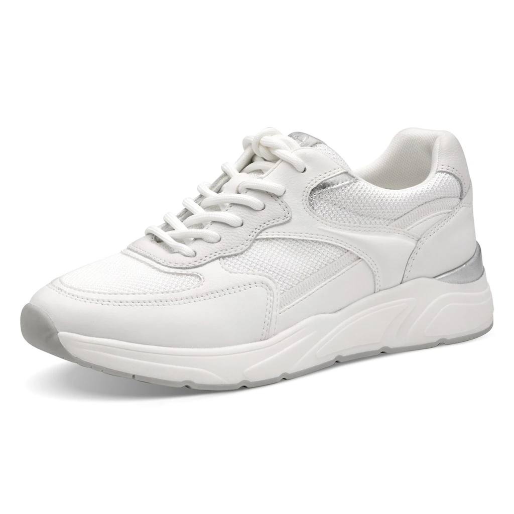 Tamaris Plateausneaker Freizeitschuh Halbschuh Schnürschuh mit gepolstertem Schaftrand ▷ für