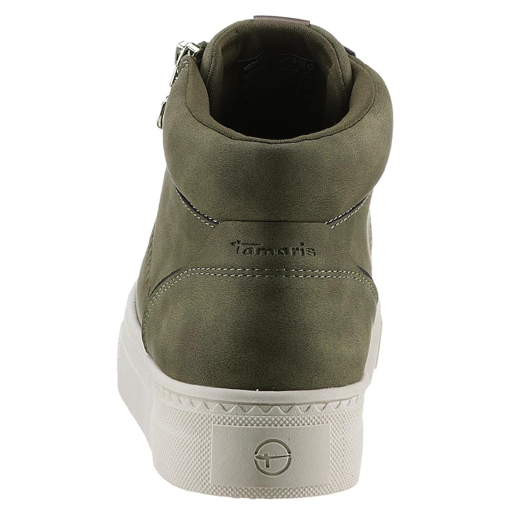 Tamaris Plateausneaker High-Top-Sneaker Freitzeitschuh Schnürer Gepolsterter Schaftrand Kaufen