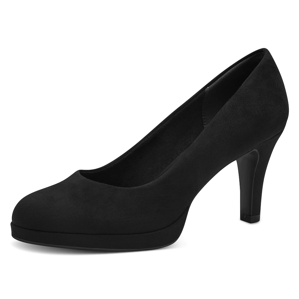 Tamaris Pumps Abendschuh Festtagsschuh mit bezogenem Trichterabsatz schmale Form bestellen