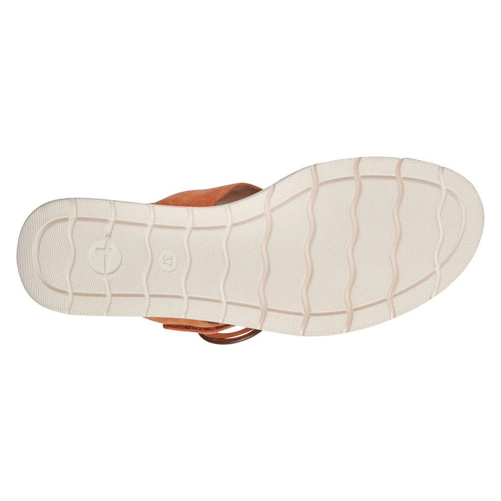 Tamaris Sandalette Sommerschuh Sandale Keilabsatz Mit Praktischem Klettverschluss Bestellen