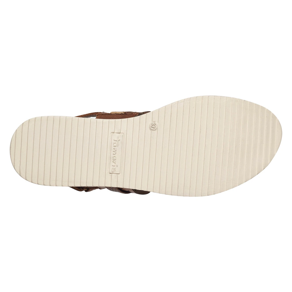 Tamaris Sandalette Sommerschuh Sandale Keilabsatz Mit Cut Outs ▷ Für