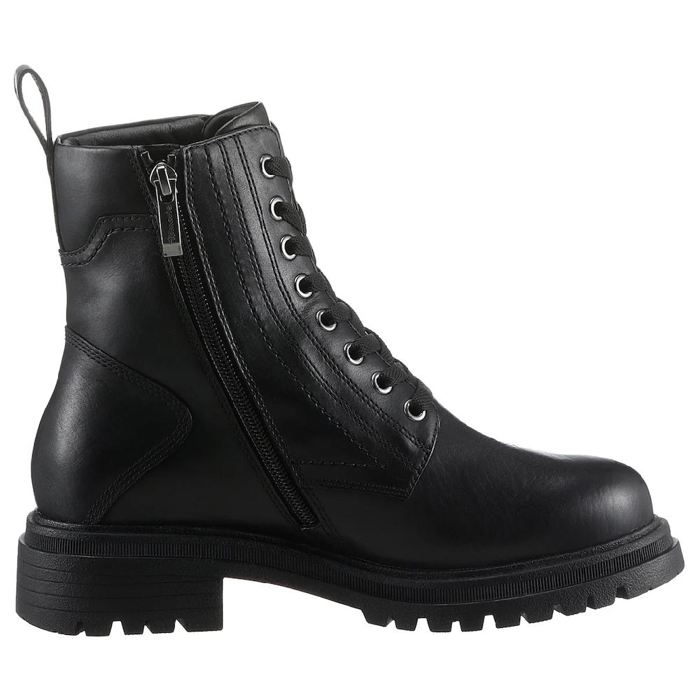 Tamaris Schnürboots Blockabsatz Outdoorschuh Schnürstiefelette GORE-TEX-Ausstattung Online Bestellen