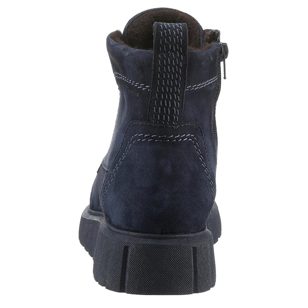 Tamaris Schnürboots Keilabsatz Schnürstiefelette Mit Zusätzlichem Innenreißverschluss Kaufen