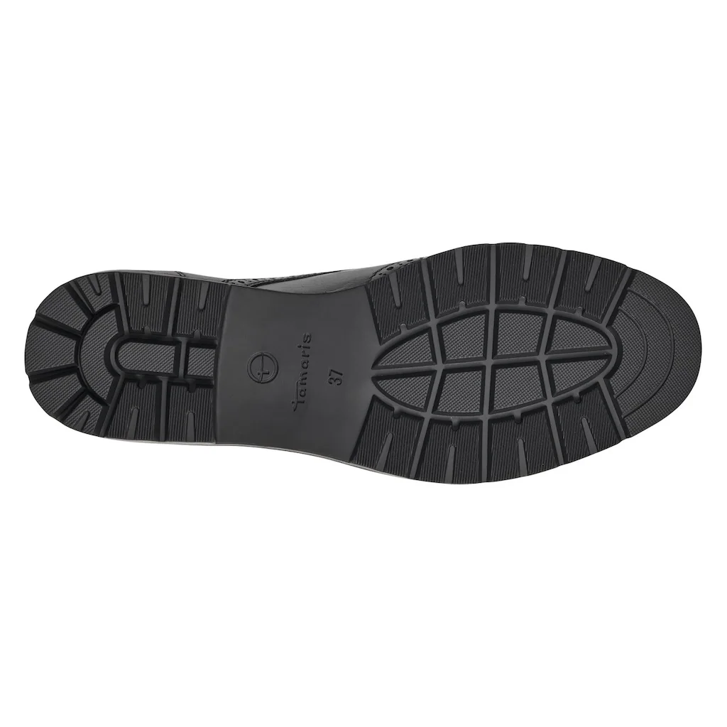 Tamaris Schnürschuh Mit Feiner Lyralochung Freizeitschuh Halbschuh Schnürschuh ▷ Für