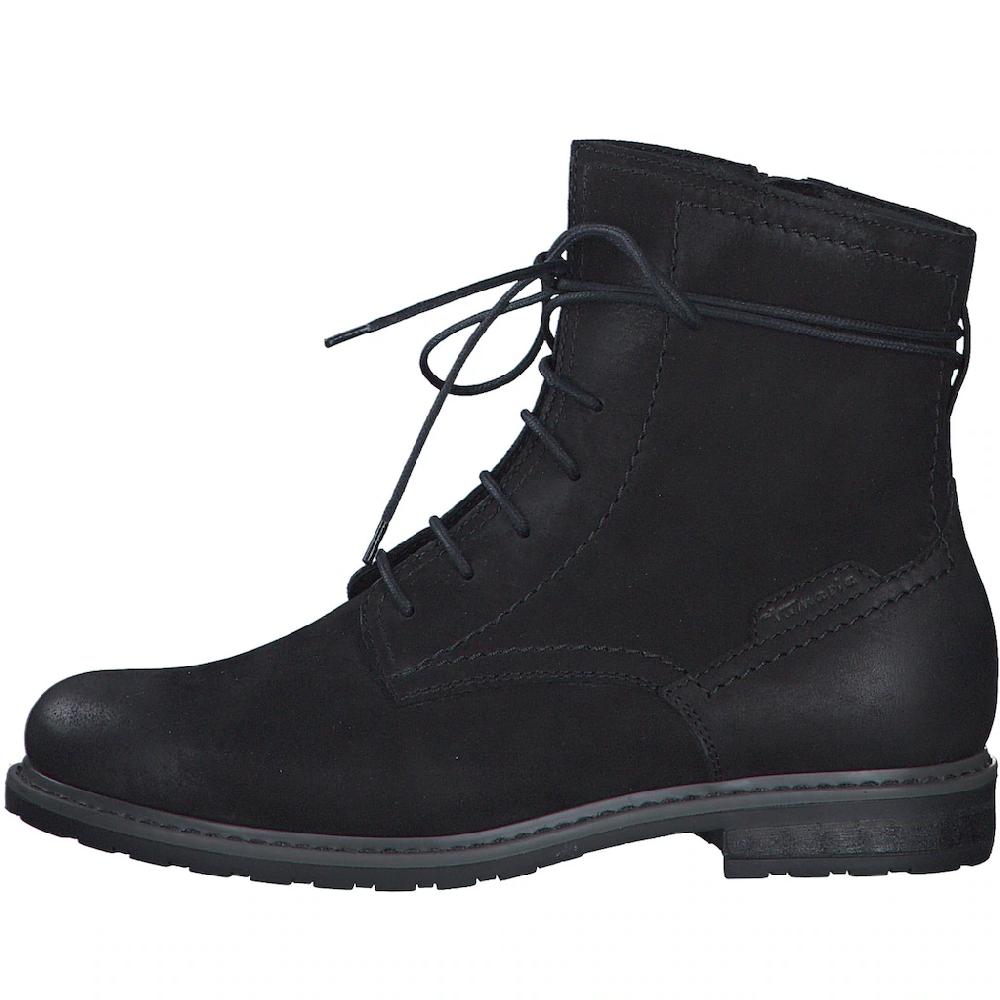 Tamaris Schnürstiefelette Blockabsatz Schnürboots Mit Reißverschluss Für Den Bequemen Einstieg ▷ Für