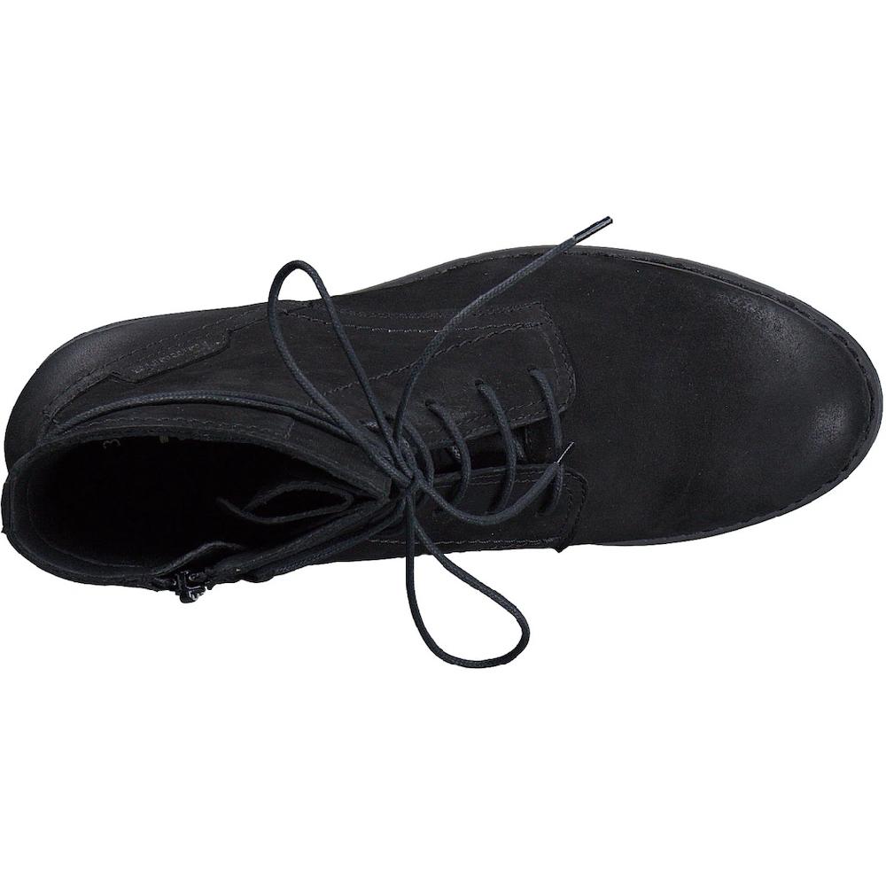 Tamaris Schnürstiefelette Blockabsatz Schnürboots Mit Reißverschluss Für Den Bequemen Einstieg ▷ Für