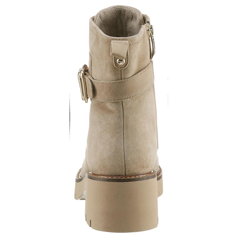 Tamaris Schnürstiefelette Blockabsatz Schnürboots Mit Modischer Zierschnalle Online Kaufen