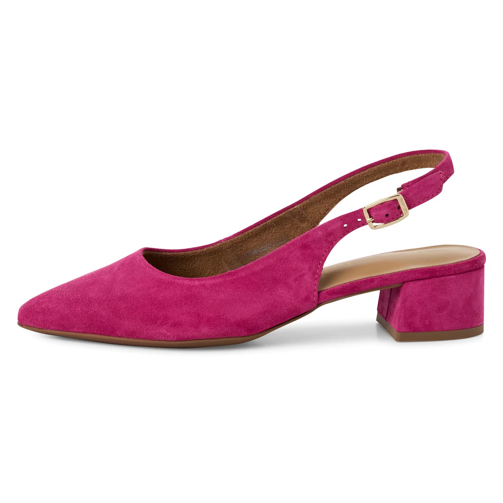 Tamaris Slingpumps Abendschuh Sommerschuh Blockabsatz Mit Verstellbarem Riemchen Online Bestellen