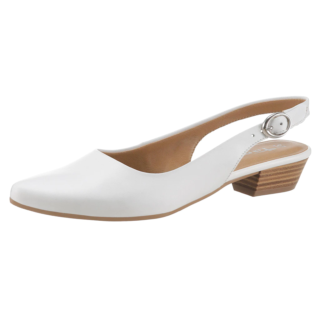 Tamaris Slingpumps »Trina« Abendschuh Sommerschuh Blockabsatz in schlichtem Design online kaufen