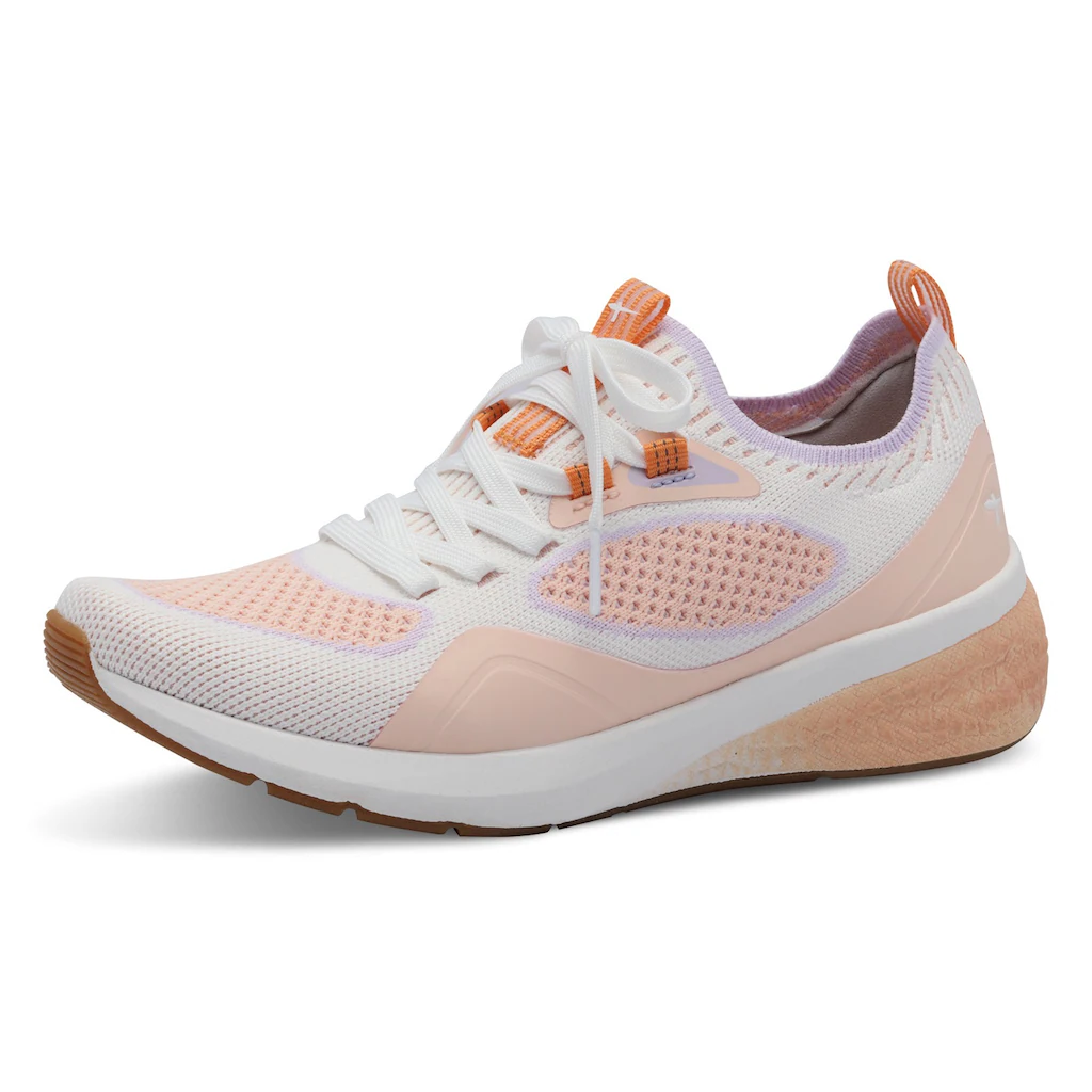 Tamaris Slip-On Sneaker Freizeitschuh Halbschuh Slipper mit aufgesetzer Schnürung ▷ für