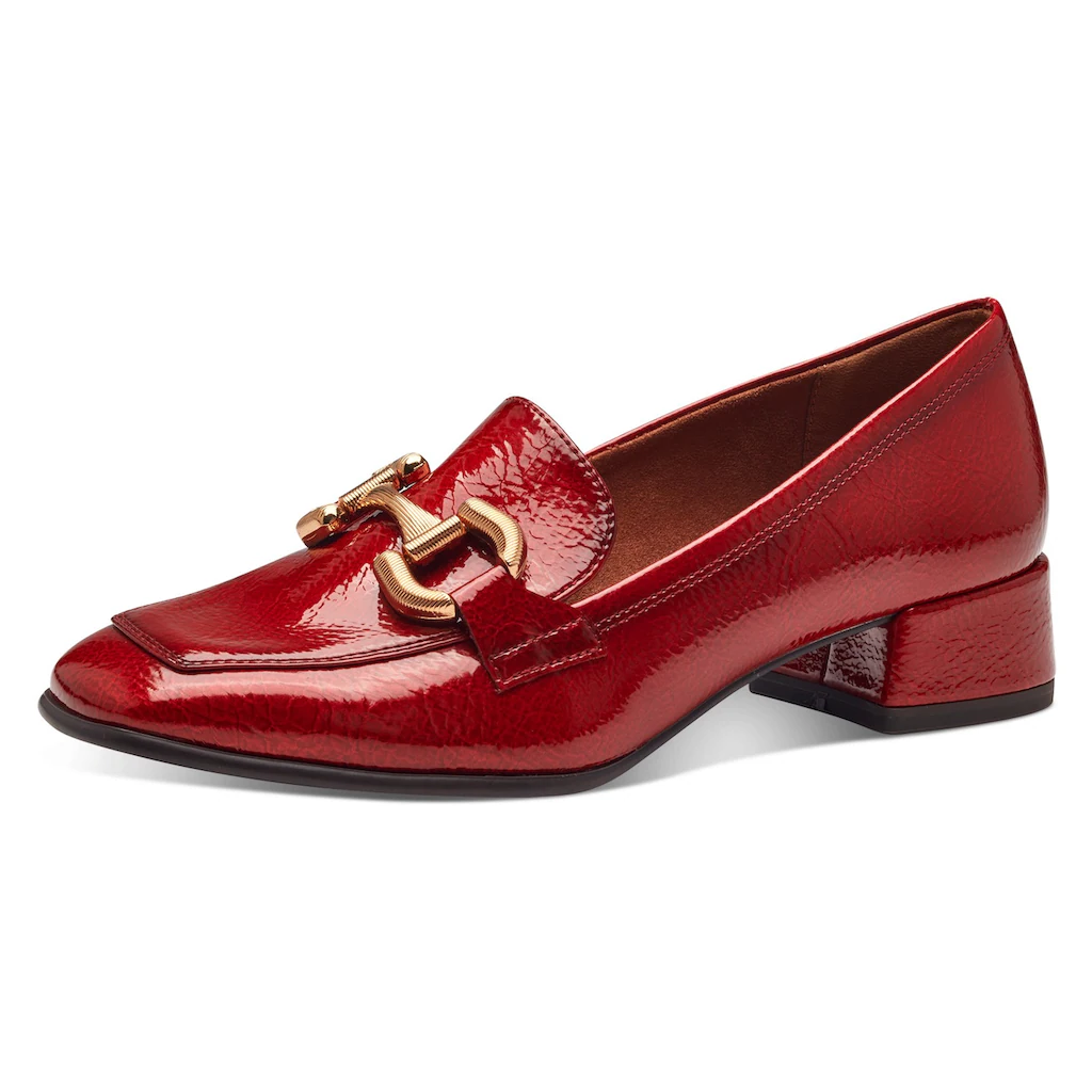 Tamaris Slipper Blockabsatz Pumps Halbschuh Schlupfschuh mit modischer Zierspange kaufen