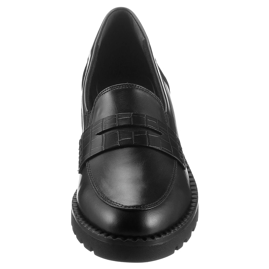 Tamaris Slipper Mit Dezenter Krokoprägung Schmale Form Kaufen