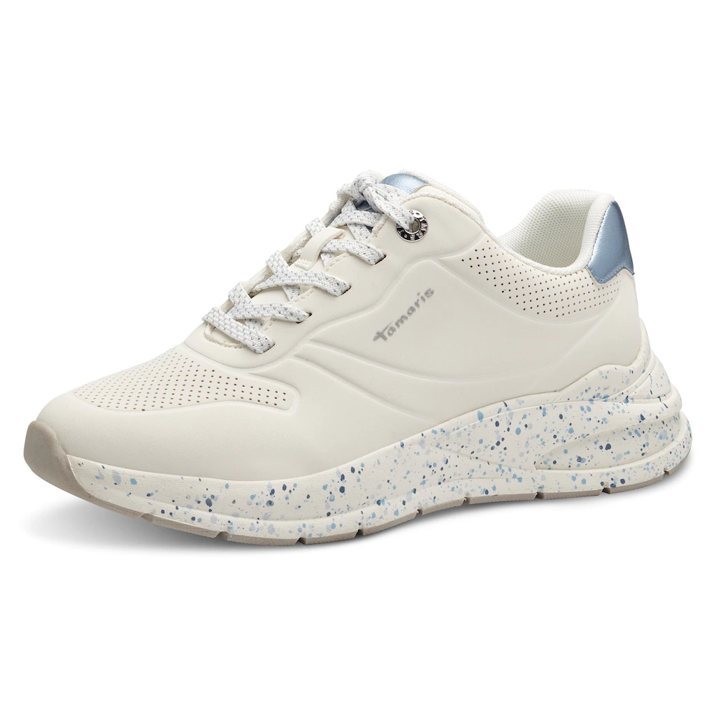 Tamaris Sneaker mit gesprenkelter Laufsohle Freizeitschuh Halbschuh Schnürschuh online kaufen