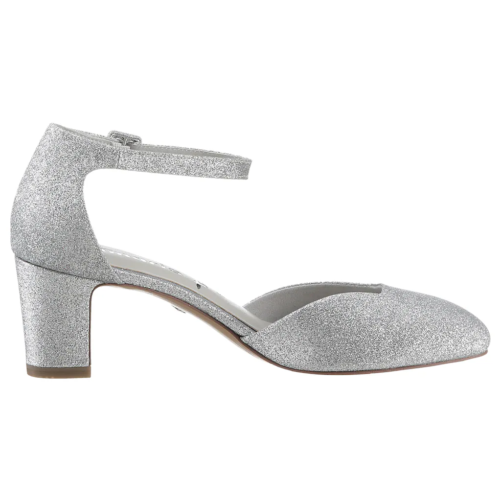 Tamaris Spangenpumps Abendschuh Festtagsschuh Brautschuh Trichterabsatz Mit ANTIshokk Kaufen