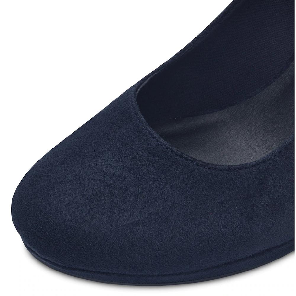 Tamaris Spangenpumps Mit Metallic-Applikation An Der Ferse Und Absatz ▷ Für