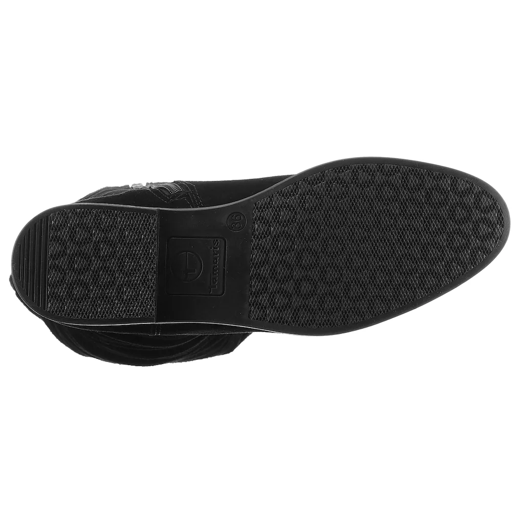 Tamaris Stiefel Mit Modischen Faltungen Am Schaft ▷ Für
