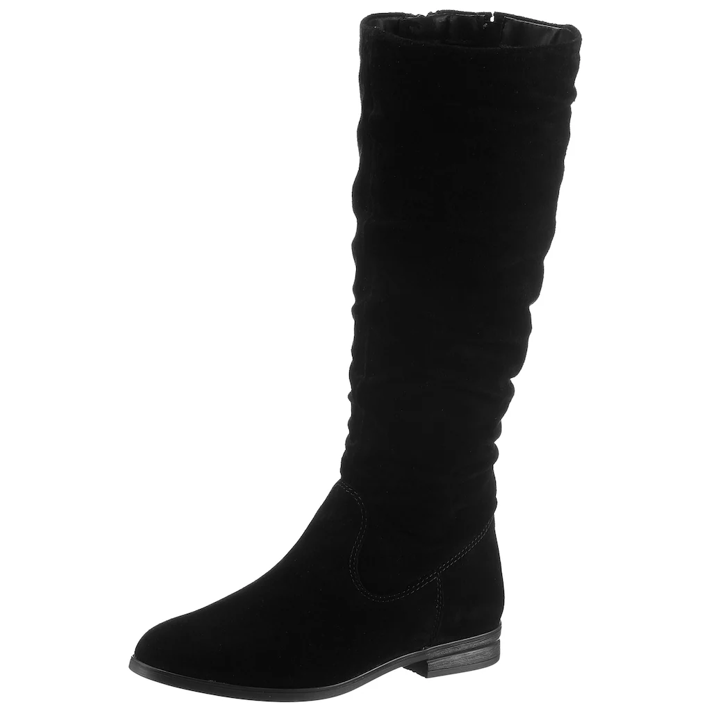 Tamaris Stiefel mit modischen Faltungen am Schaft ▷ für