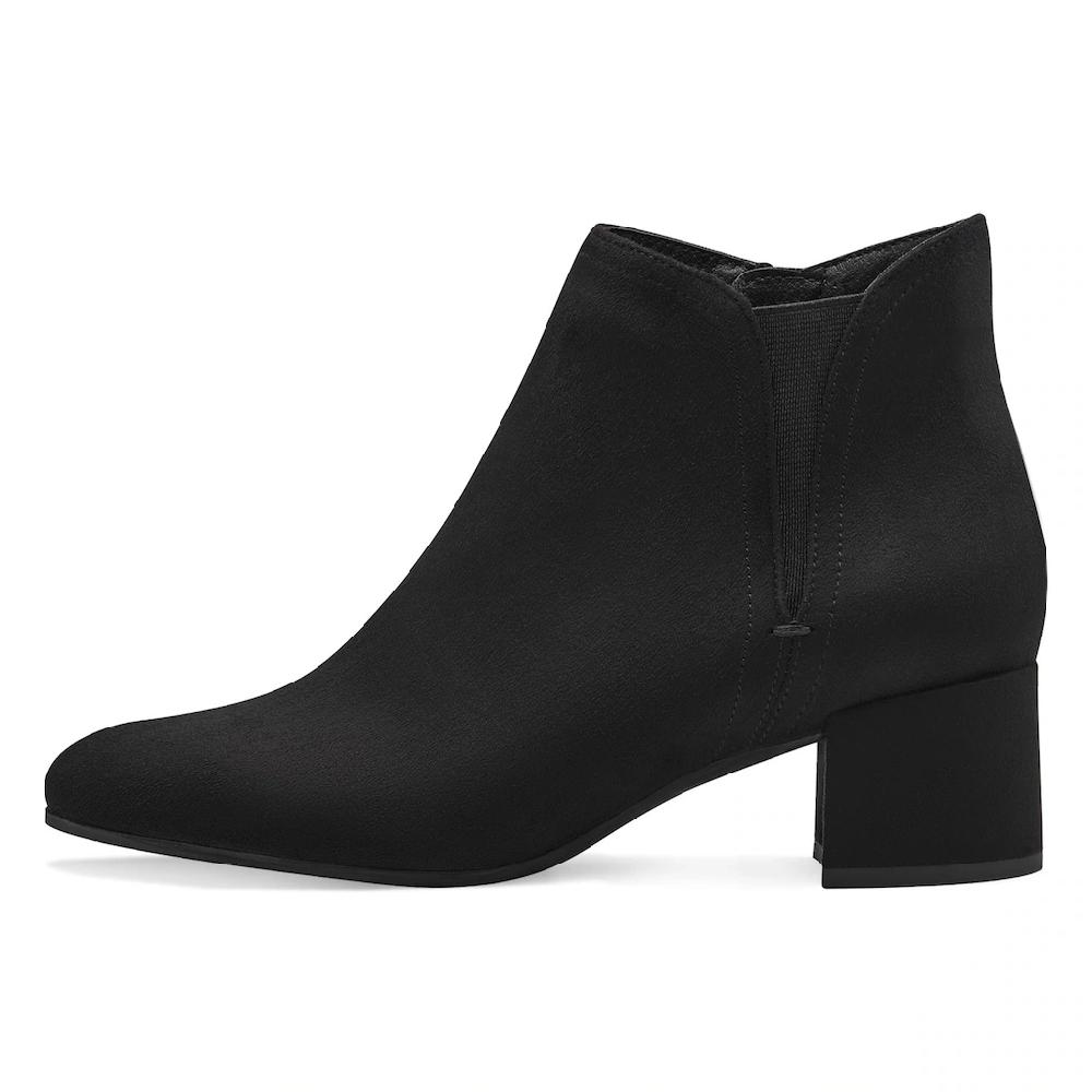 Tamaris Stiefelette Blockabsatz Businessschuh Ankleboots Mit Stretcheinsatz Online Kaufen