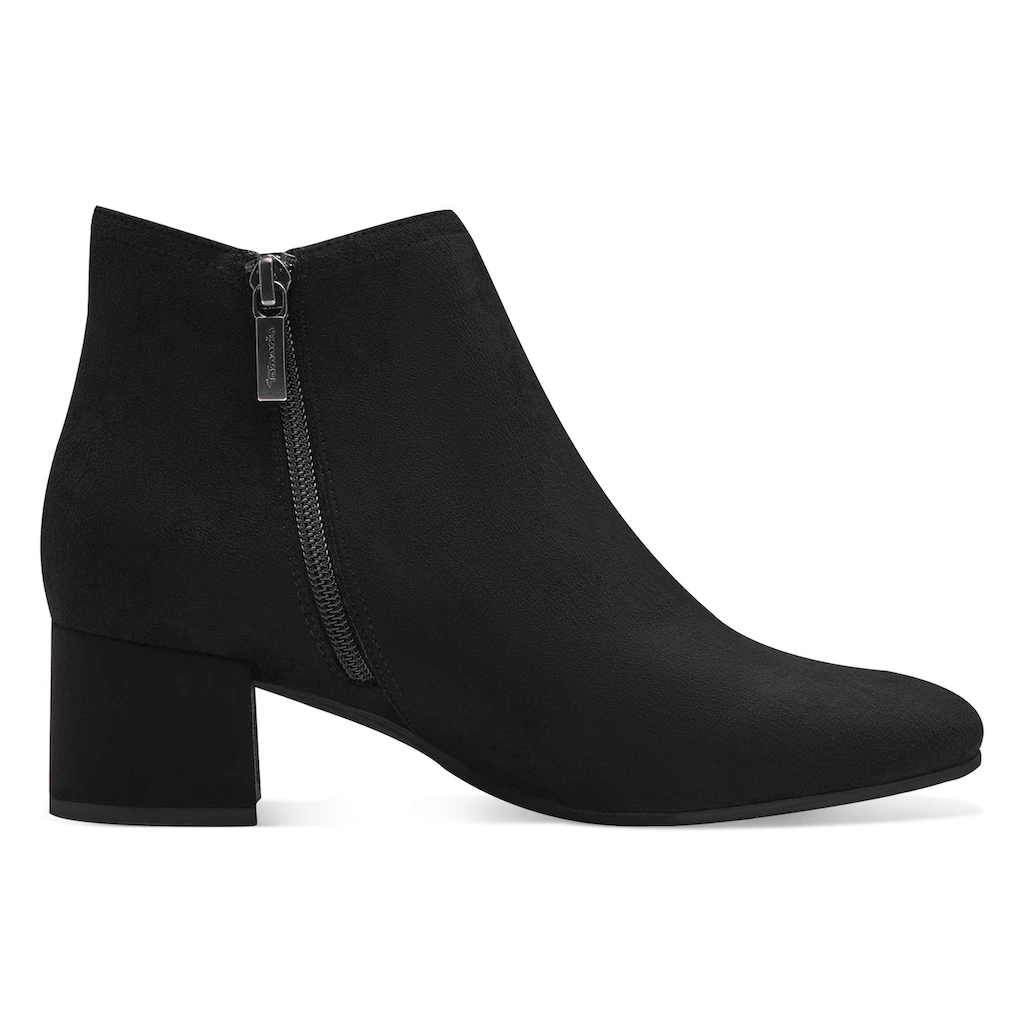Tamaris Stiefelette Blockabsatz Businessschuh Ankleboots Mit Stretcheinsatz Online Kaufen