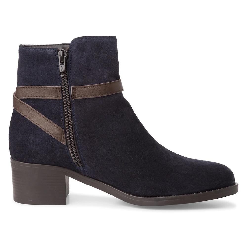 Tamaris Stiefelette Blockabsatz Businessschuh Ankleboots Mit T-Schmuckelement Kaufen