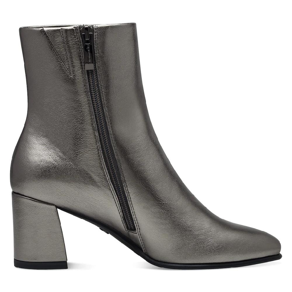 Tamaris Stiefelette Blockabsatz Businessschuh Festtagssschuh Mit überzogenem Absatz Online Kaufen