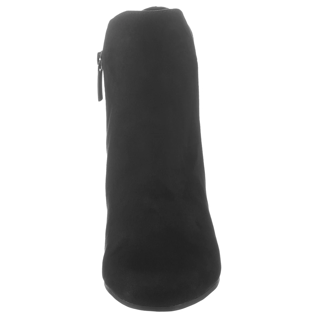 Tamaris Stiefelette »Cika« Blockabsatz Ankleboots Abendschuh In Veganer Verarbeitung Online Bestellen